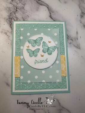 Friendship Card- Hand Crafted By Me